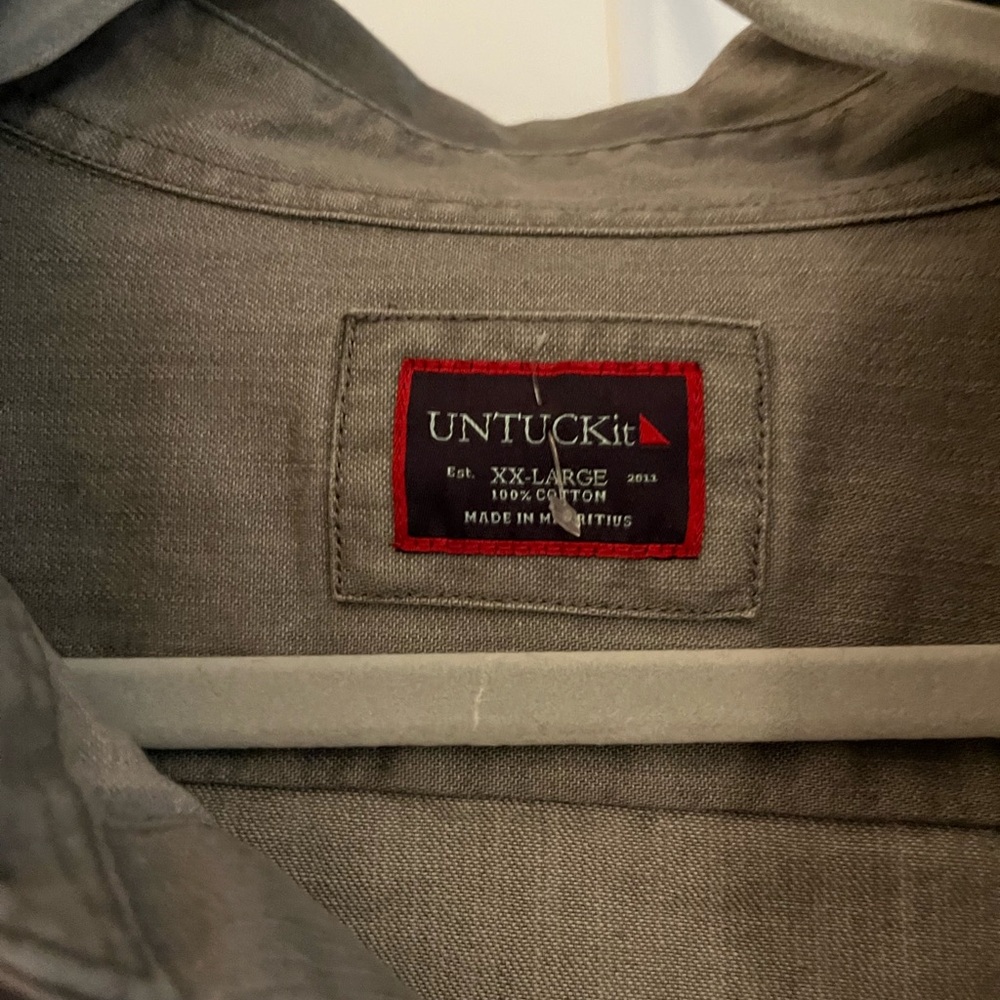 Gray Wash Button Up - image 5